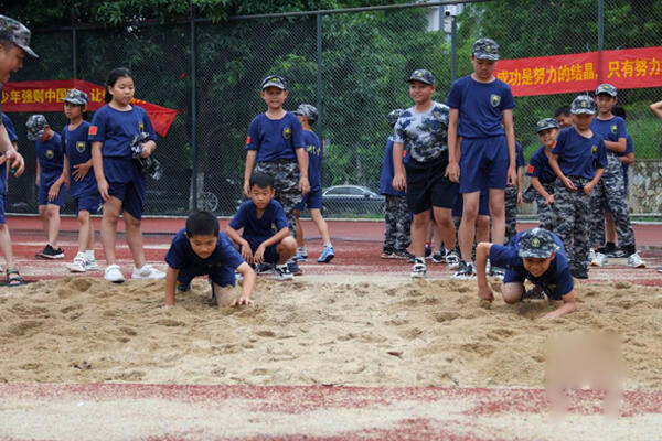 【杭州讲武堂21天成长营】学军歌+匕首操+红蓝对抗