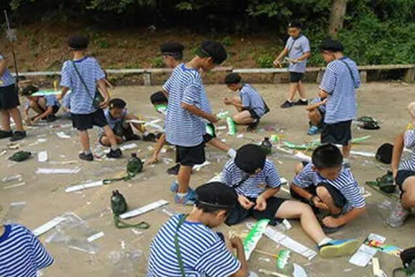 黄埔香江砺剑军事夏令营