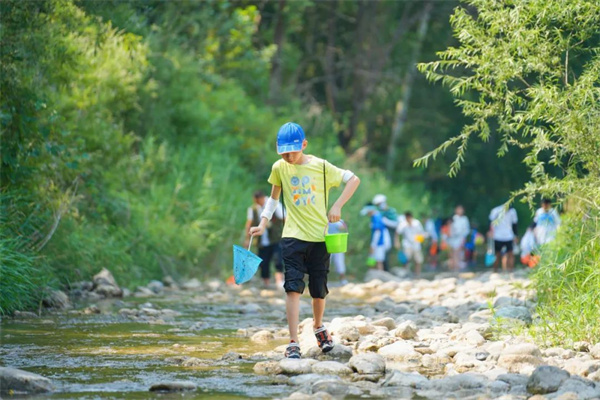 2024北京野外夏令营：山林奇遇+荒野溯溪+水上乐园+森林运动会夏令营